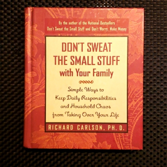 💕3/$20 DON’T SWEAT THE SMALL STUFF -- LIKE NEW - Picture 1 of 3